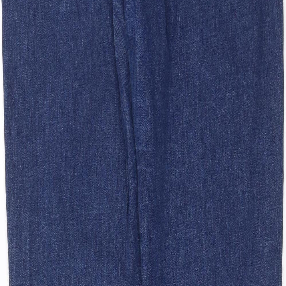 LEVIS Womens Blue  Denim Straight Jeans Size 29 in L32 in