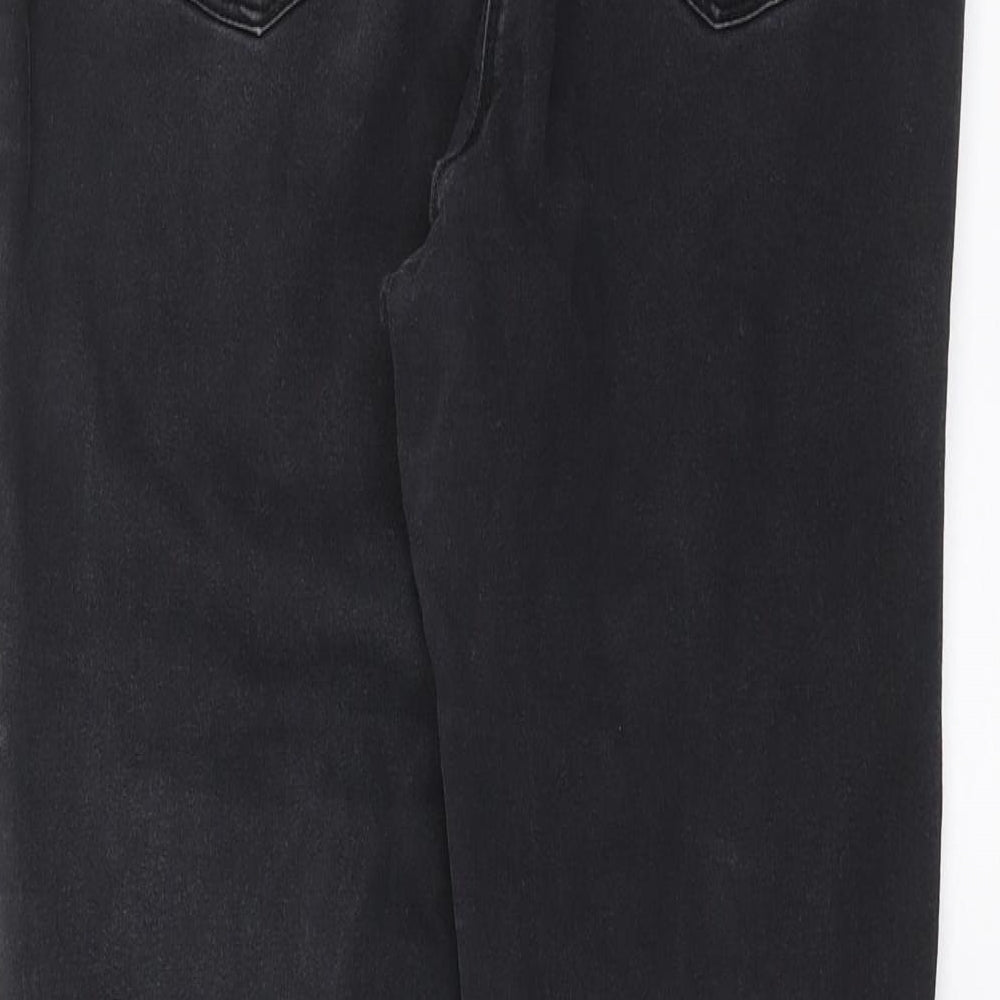 Papaya Womens Grey  Denim Skinny Jeans Size 12 L28 in