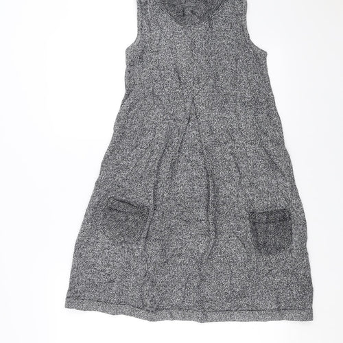 MITMAT MAMA Womens Grey  Knit Jumper Dress  Size S