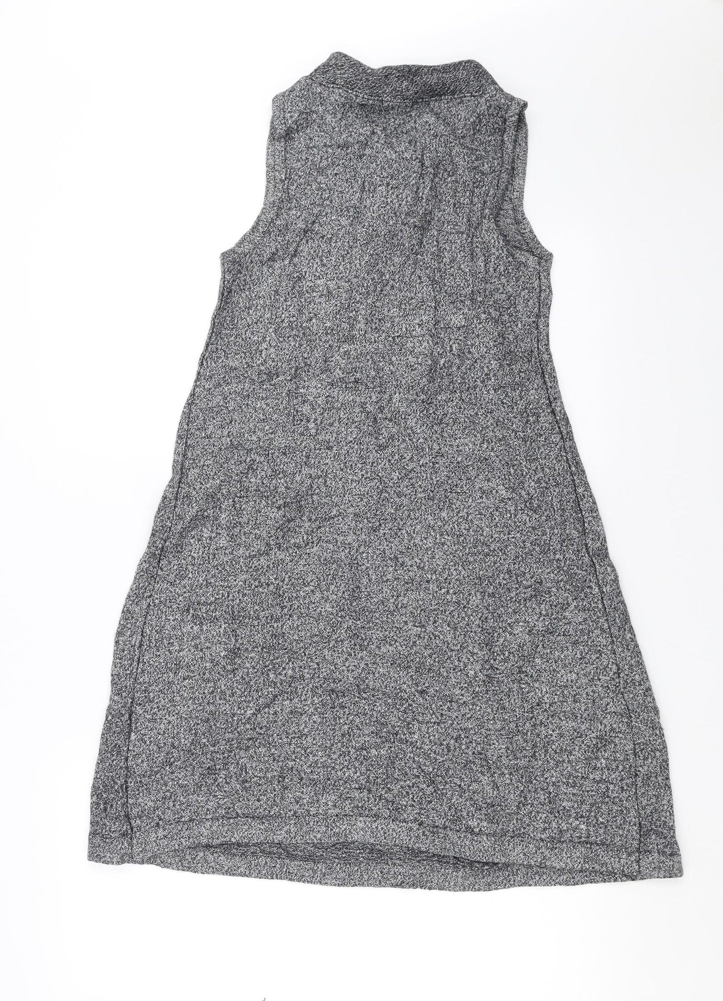 MITMAT MAMA Womens Grey  Knit Jumper Dress  Size S