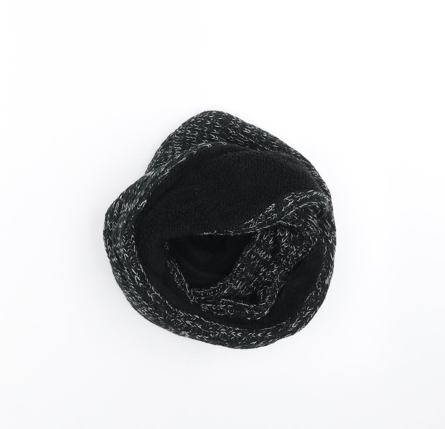 Maine New England Unisex Black    Scarf   - fleece lined loop scarf