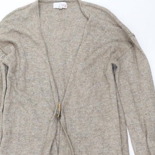 NEXT Womens Beige  Knit Cardigan Jumper Size 14