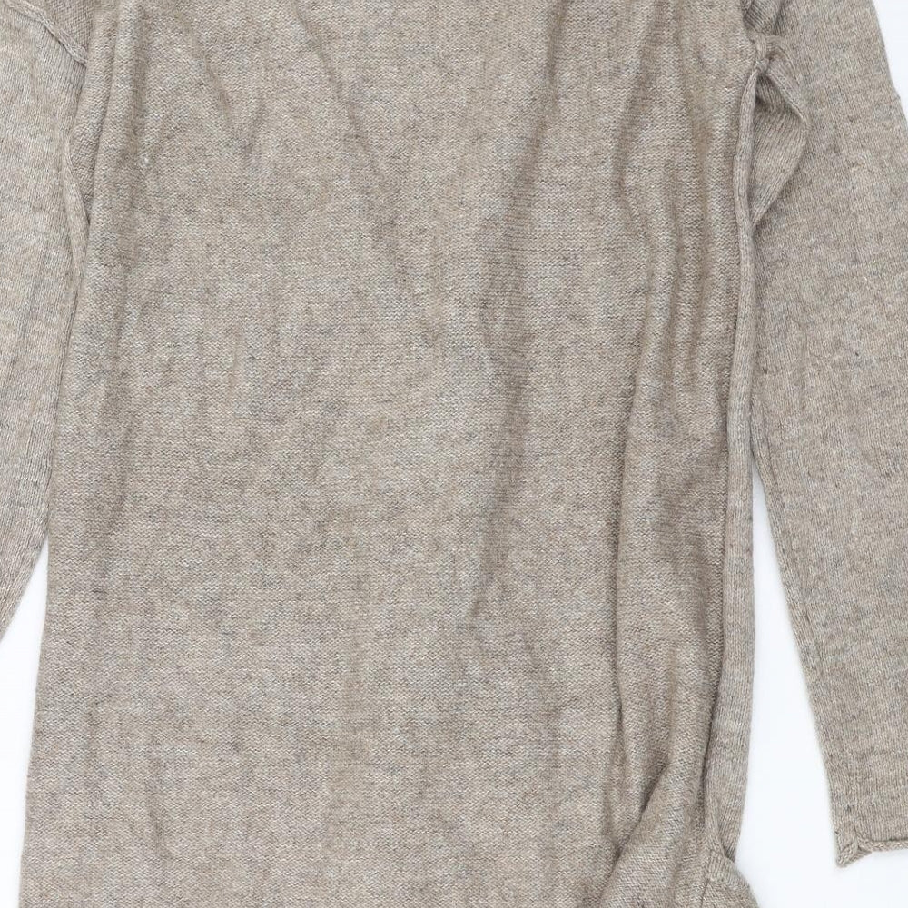 NEXT Womens Beige  Knit Cardigan Jumper Size 14