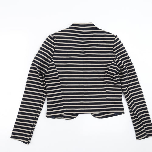 Dorothy Perkins Womens Black Striped  Jacket  Size 8