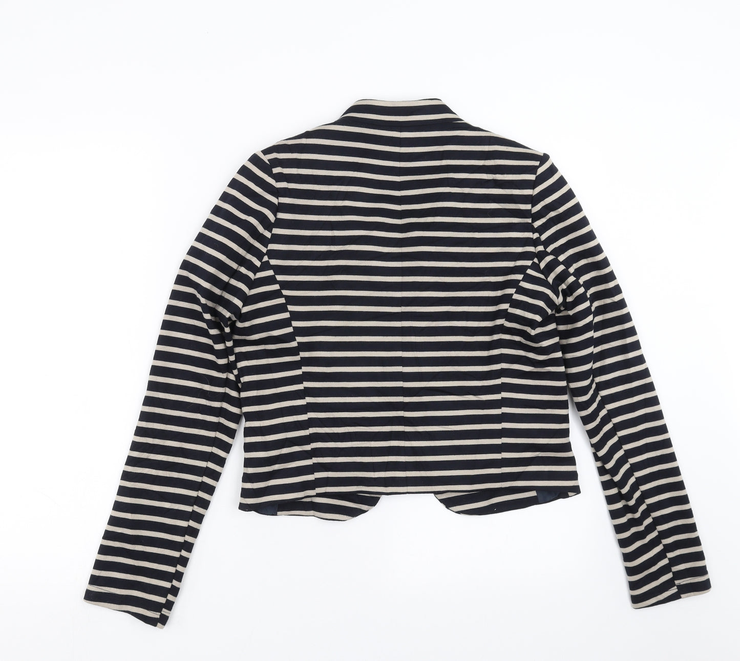 Dorothy Perkins Womens Black Striped  Jacket  Size 8