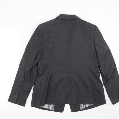 Marks and Spencer Womens Grey   Jacket Suit Jacket Size 16