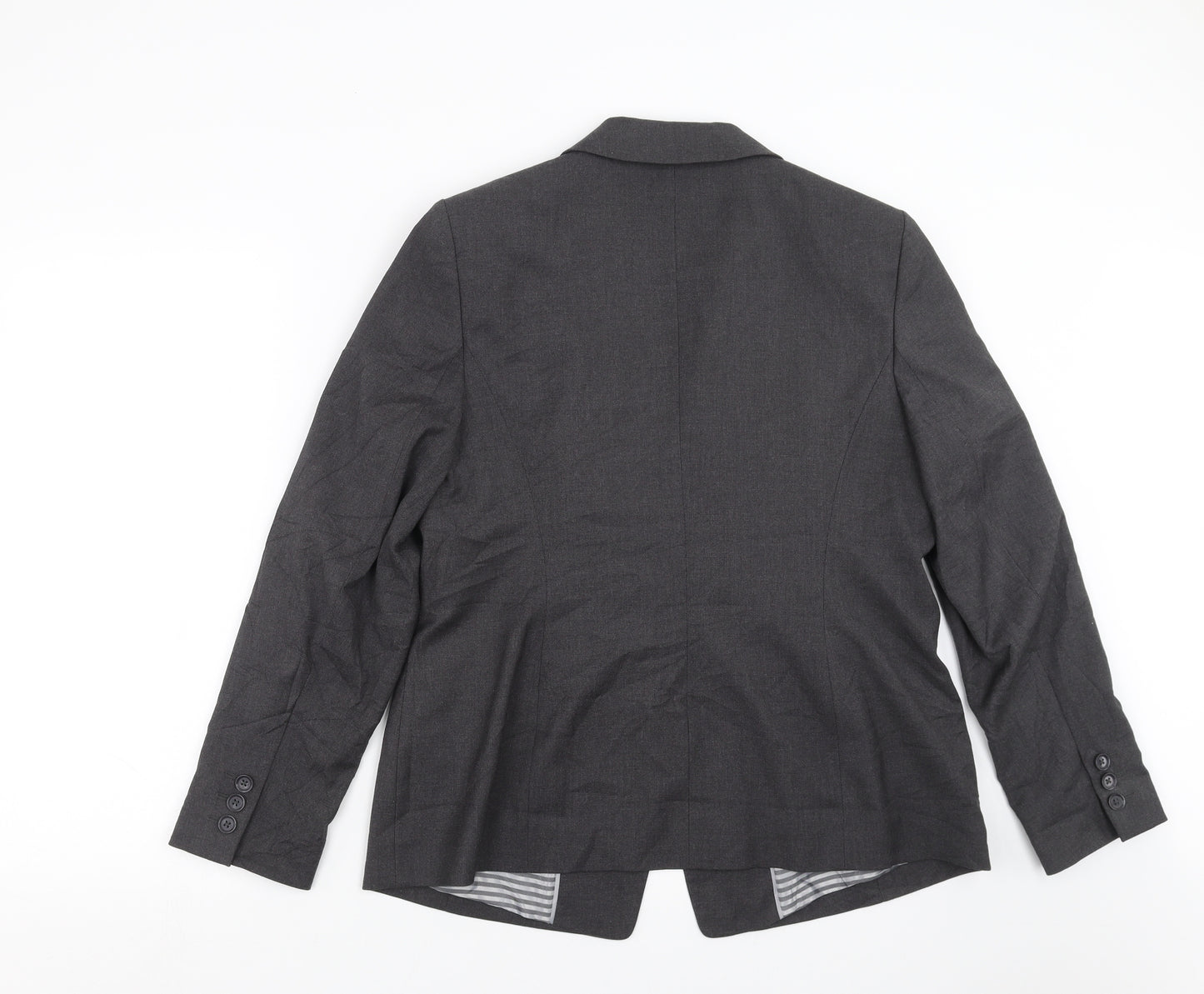 Marks and Spencer Womens Grey   Jacket Suit Jacket Size 16