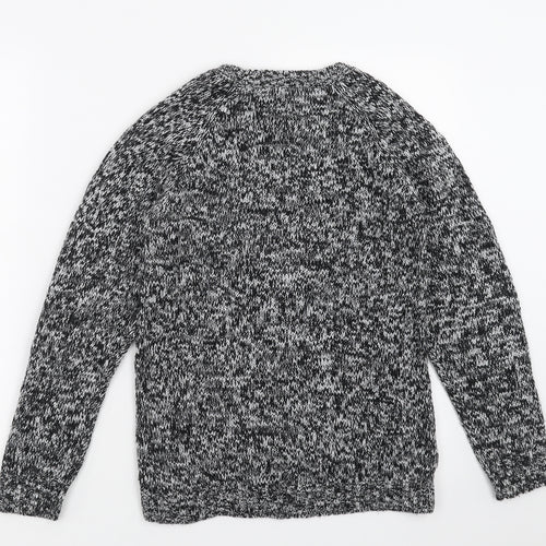 George Girls Black  Knit Pullover Jumper Size 13-14 Years  - PENGUIN