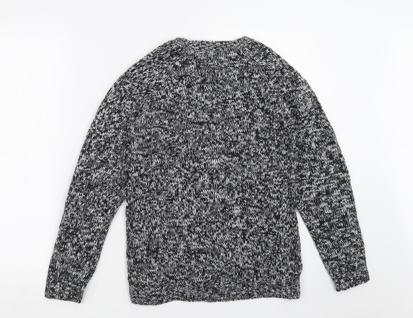 George Girls Black  Knit Pullover Jumper Size 13-14 Years  - PENGUIN