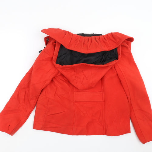 Primark Womens Red   Jacket Coat Size 8