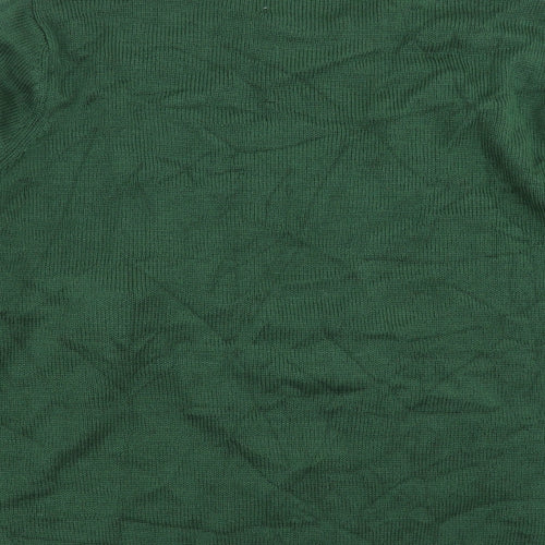 Cedar Wood State Mens Green  Knit Pullover Jumper Size 2XL  - christmas