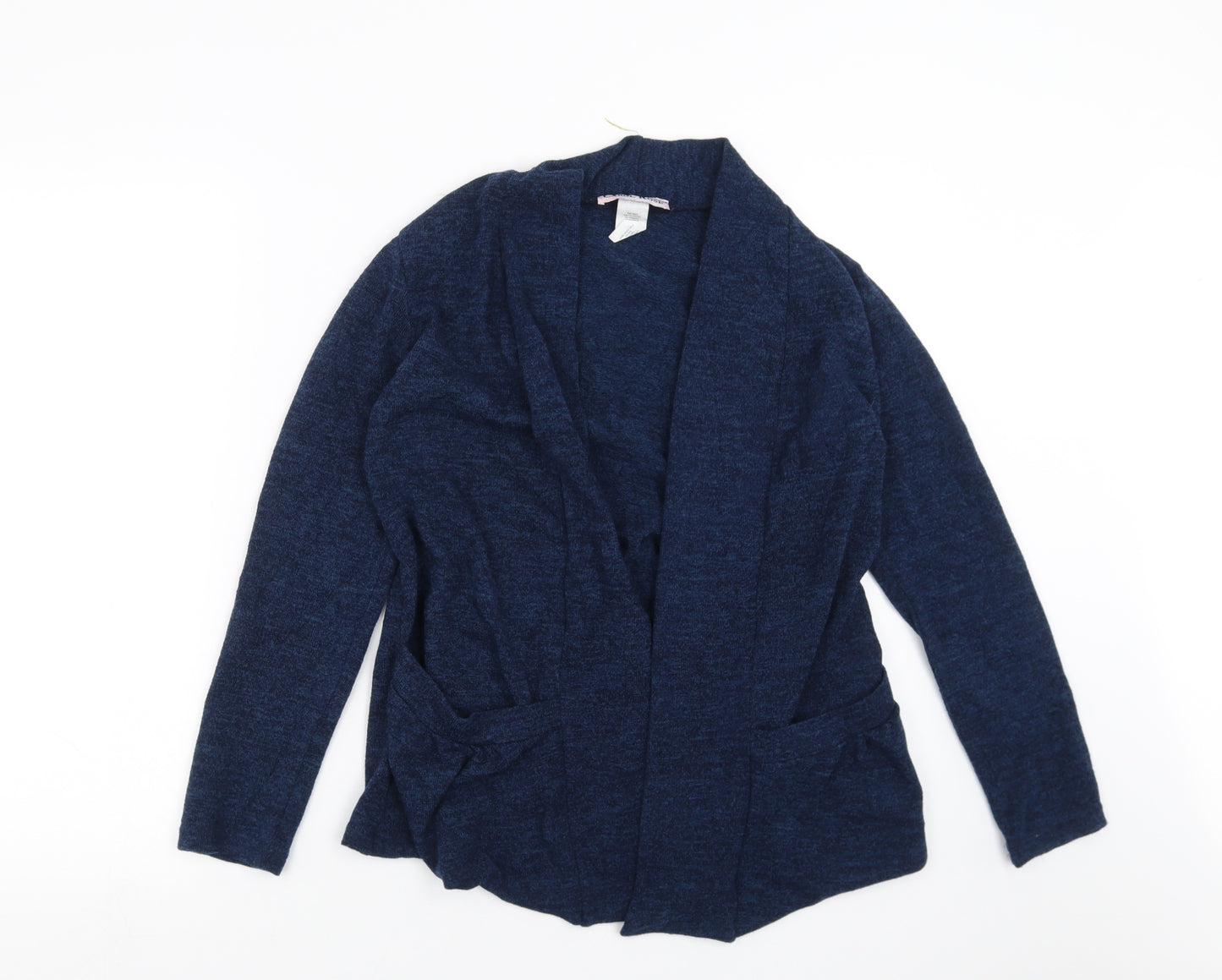 Carol Rose Womens Blue  Knit Cardigan Jumper Size M