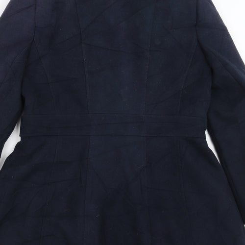 Primark Womens Blue   Pea Coat Coat Size 14