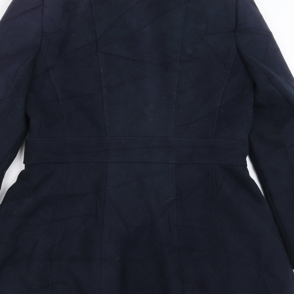 Primark Womens Blue   Pea Coat Coat Size 14