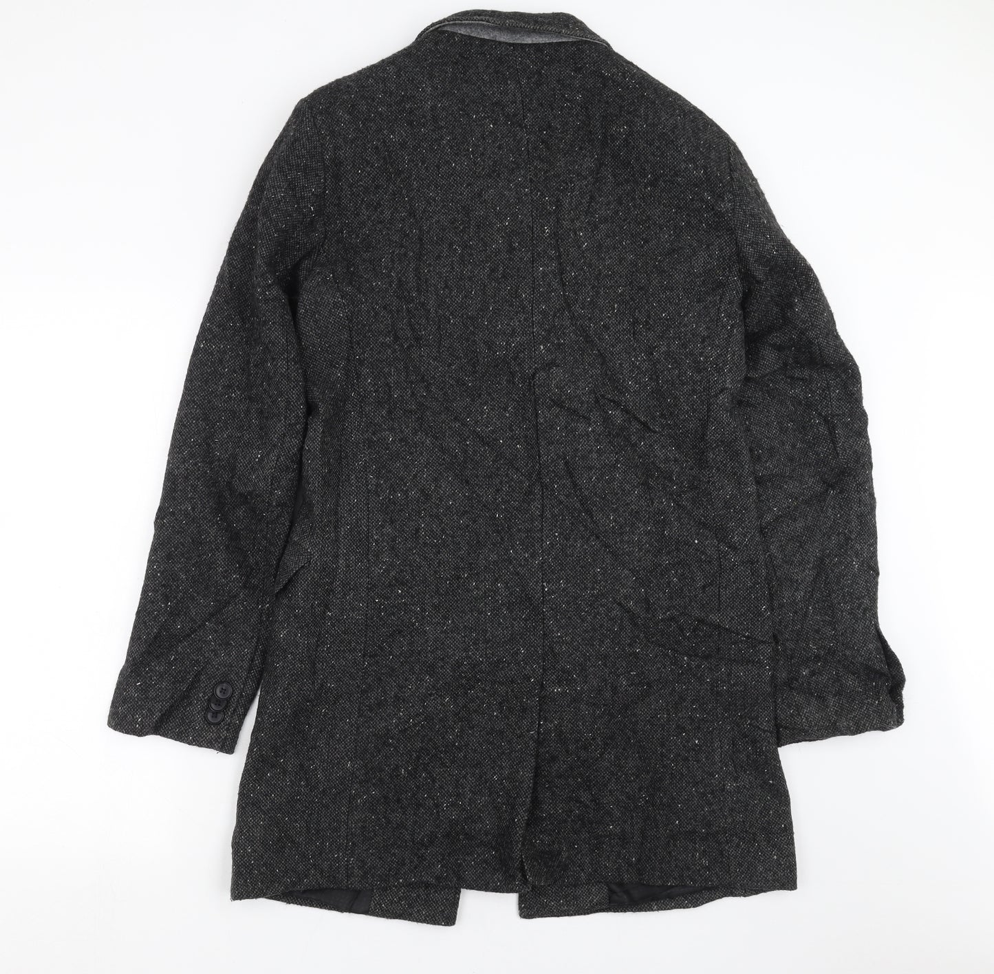 F&F Mens Black   Jacket Coat Size S