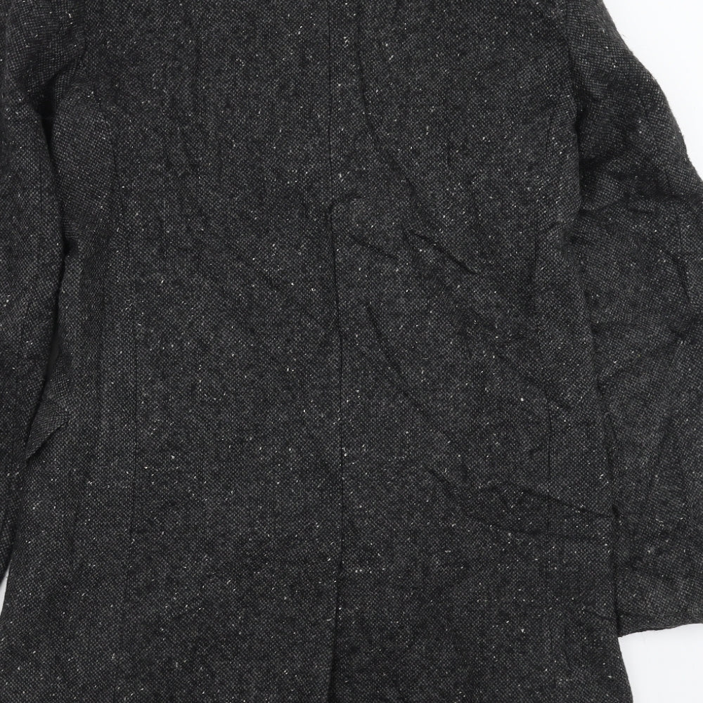F&F Mens Black   Jacket Coat Size S