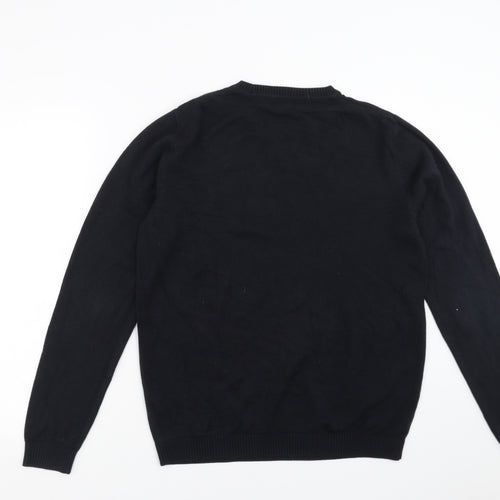ASOS Mens Beige  Knit Pullover Jumper Size M  - long