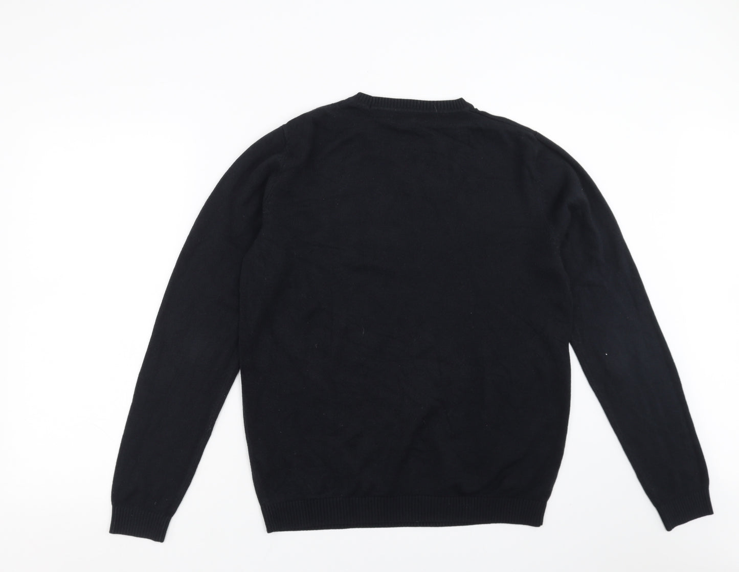 ASOS Mens Beige  Knit Pullover Jumper Size M  - long