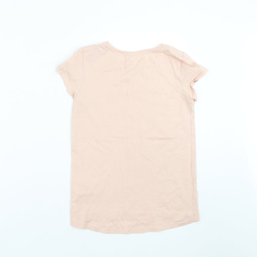 H&M Girls Pink   Basic T-Shirt Size 10-11 Years
