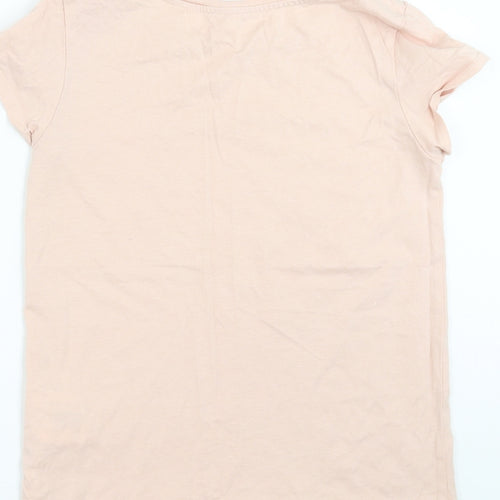 H&M Girls Pink   Basic T-Shirt Size 10-11 Years