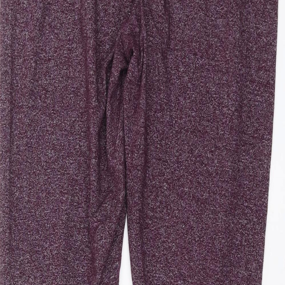 Primark Womens Purple   Carrot Leggings Size 12 L29 in