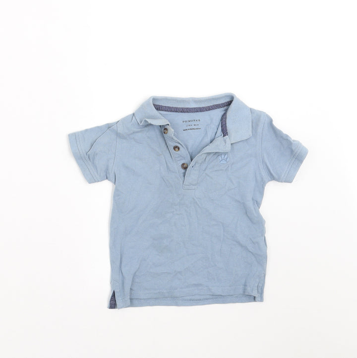 Primark Baby Blue   Basic Polo Size 12-18 Months
