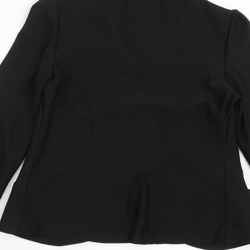 Boohoo Womens Black   Jacket  Size 10