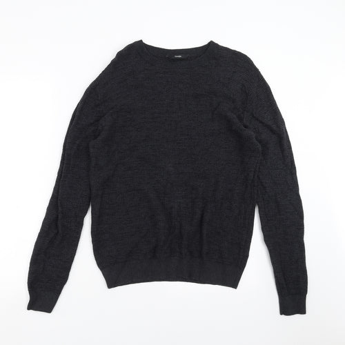 George Mens Grey   Pullover Jumper Size M