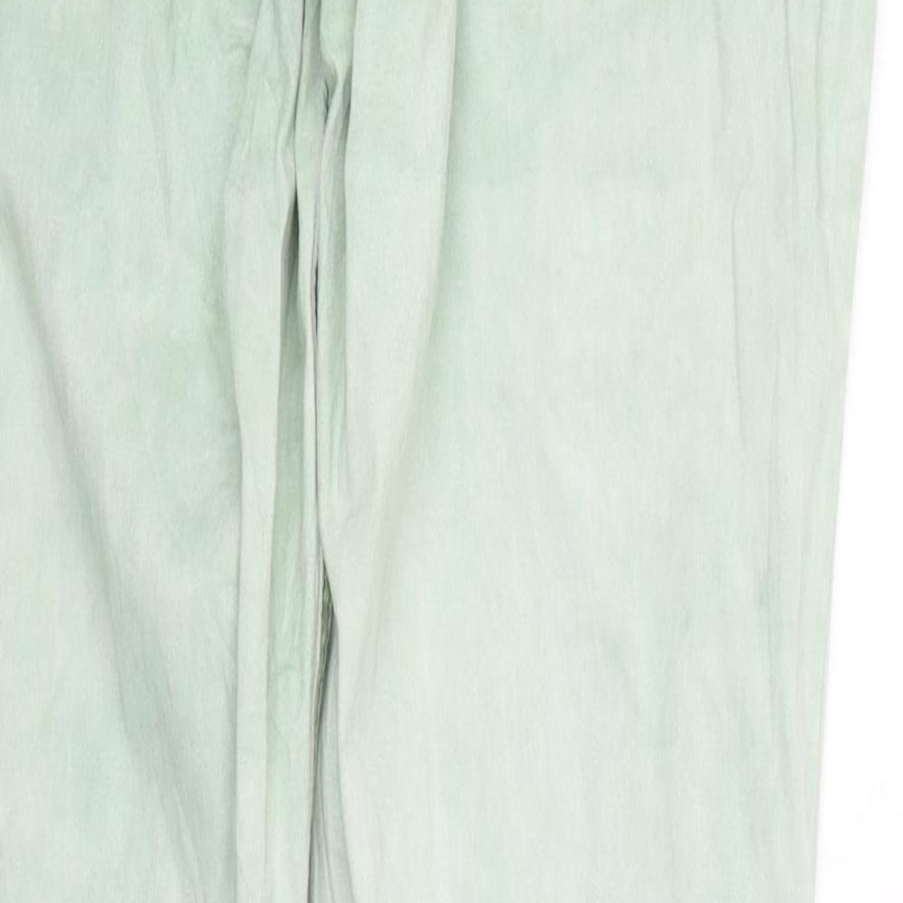 Beuna Vista Womens Green  Denim Straight Jeans Size M L29 in