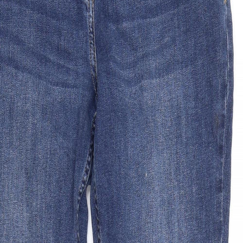 NEXT Womens Blue  Denim Bootcut Jeans Size 14 L28 in