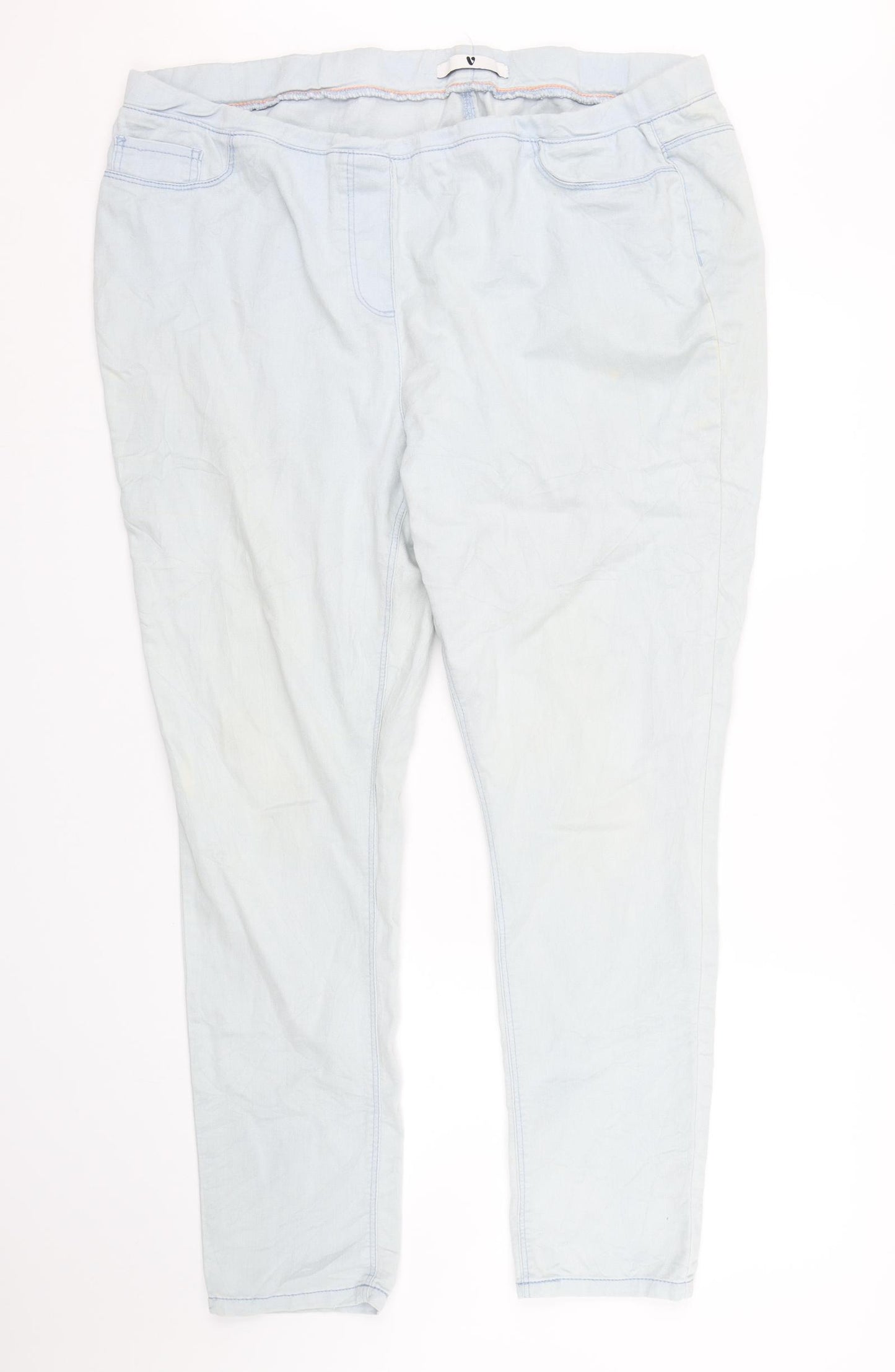 Very Womens Blue   Jegging Jeans Size 22 L27 in