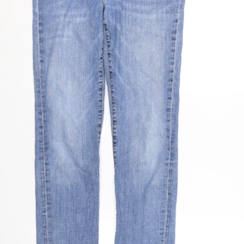 BIG STAR Womens Blue  Denim Skinny Jeans Size 32 L30 in - small hole on back
