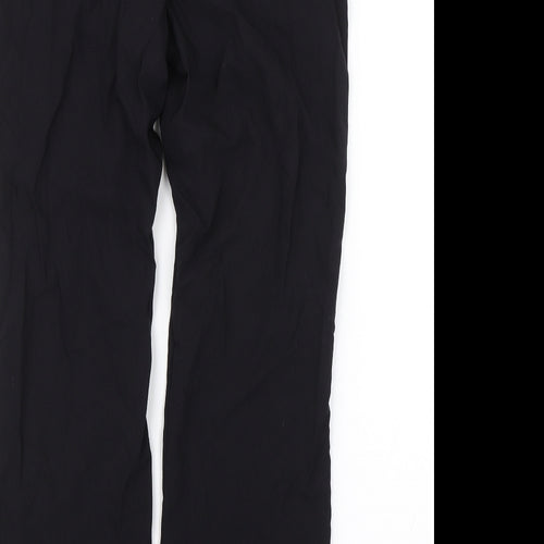 Papaya Womens Black   Trousers  Size 14 L26 in