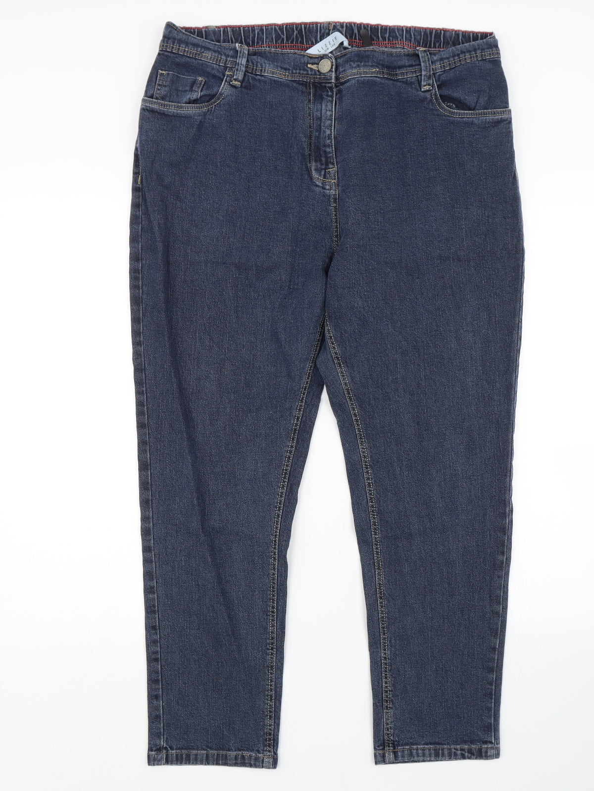 Anthology Womens Black  Denim Jegging Jeans Size 18 L24.5 in