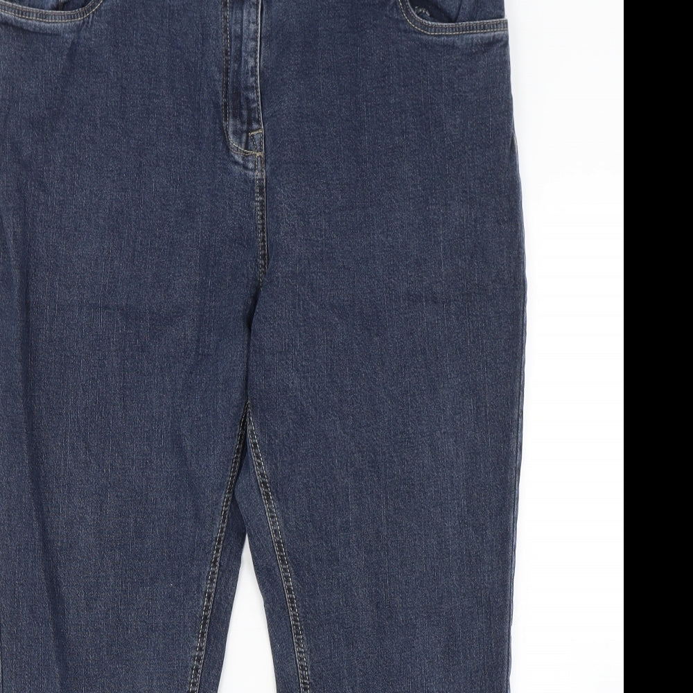 Anthology Womens Black  Denim Jegging Jeans Size 18 L24.5 in