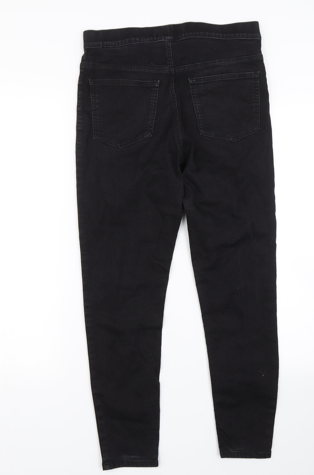 Preworn Womens Black  Denim Jegging Jeans Size S L23 in