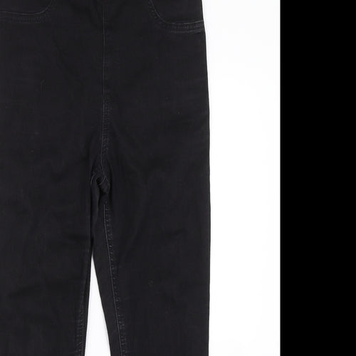 Preworn Womens Black  Denim Jegging Jeans Size S L23 in