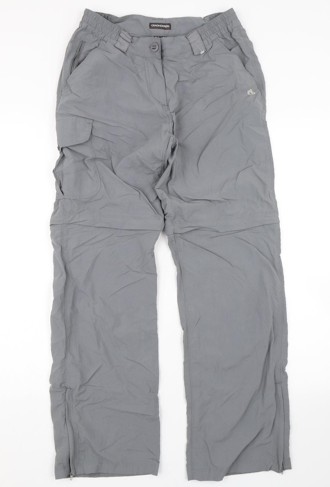 Craghoppers Womens Grey   Track Pants Trousers Size 10 L29 in
