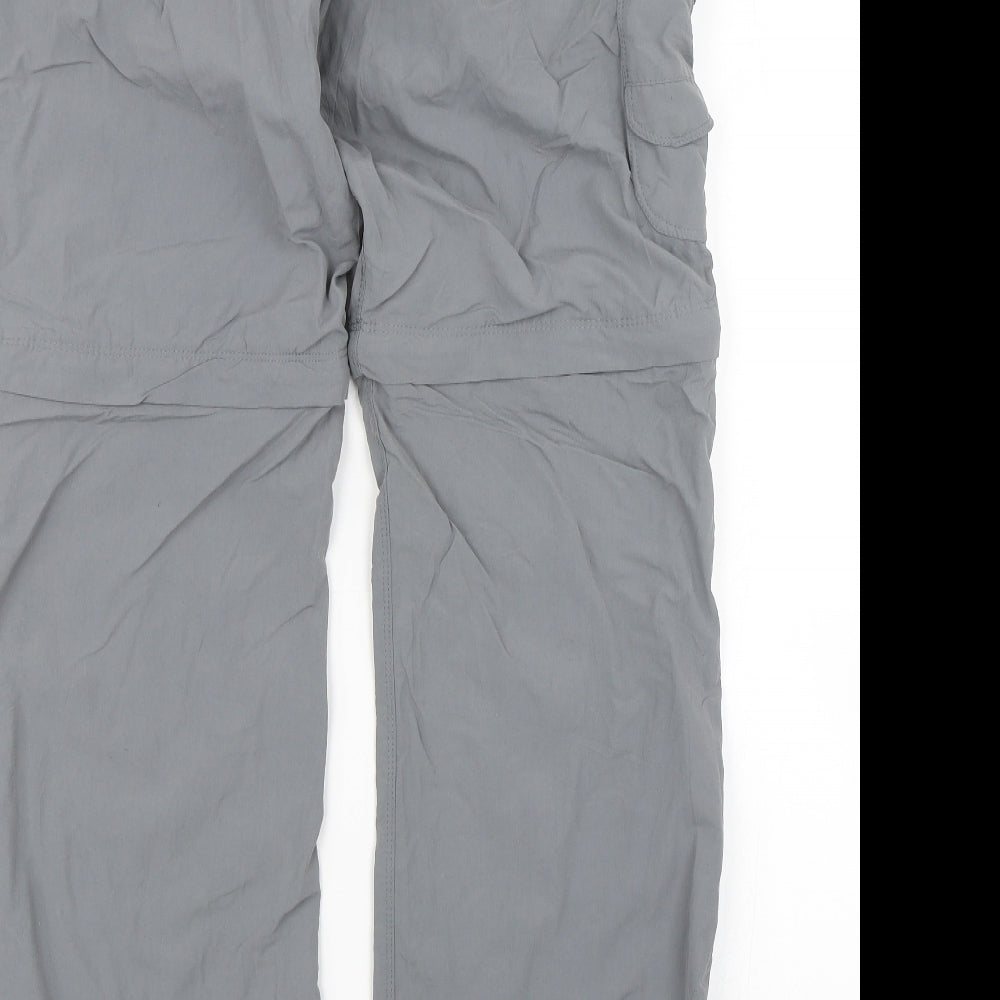 Craghoppers Womens Grey   Track Pants Trousers Size 10 L29 in