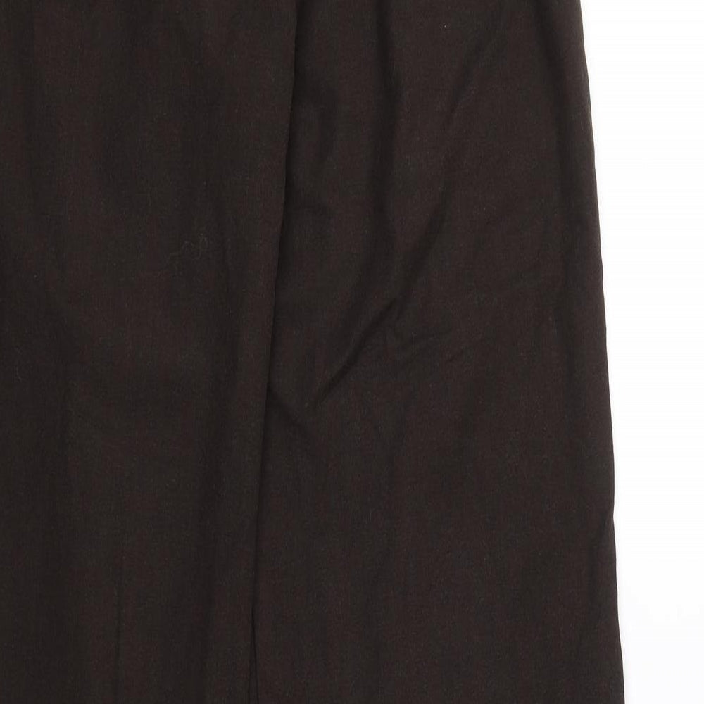 Per Una Womens Brown   Trousers  Size 8 L28 in