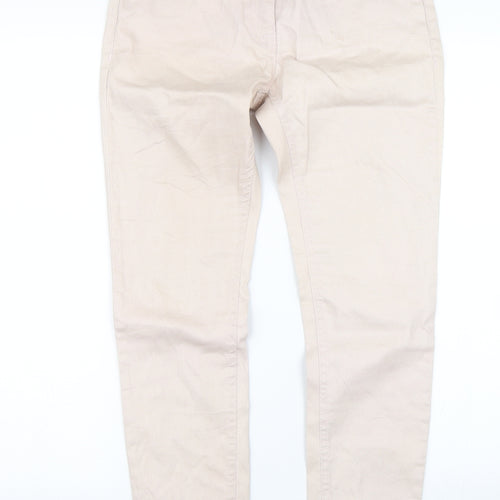 BE Beau Womens Pink  Denim Skinny Jeans Size 10 L25 in