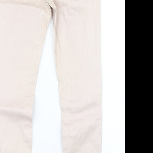 BE Beau Womens Pink  Denim Skinny Jeans Size 10 L25 in