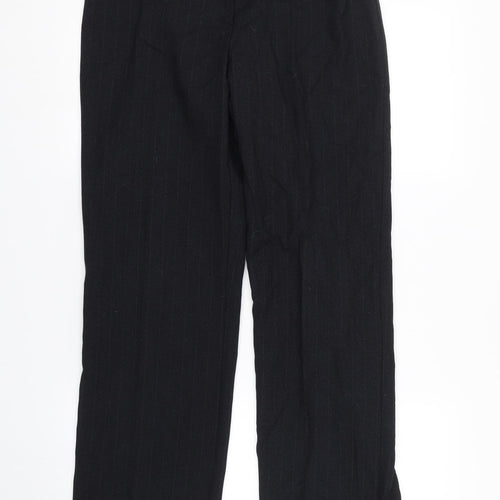 Sky Designs Womens Black Striped  Trousers  Size 10 L29 in