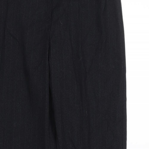 Sky Designs Womens Black Striped  Trousers  Size 10 L29 in