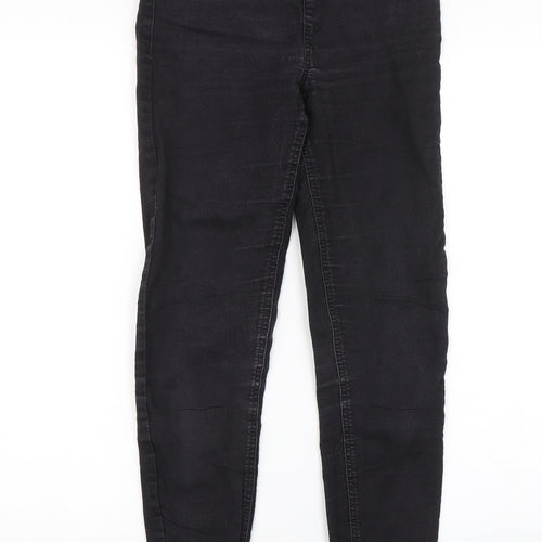M&S Womens Black  Denim Jegging Jeans Size 8 L24 in