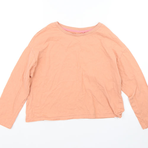 NEXT Girls Orange   Basic T-Shirt Size 12 Years