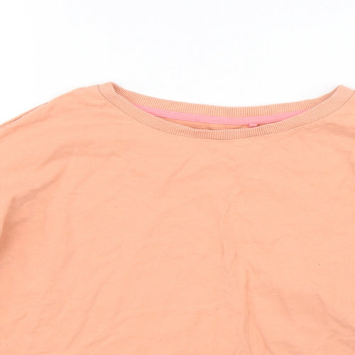 NEXT Girls Orange   Basic T-Shirt Size 12 Years
