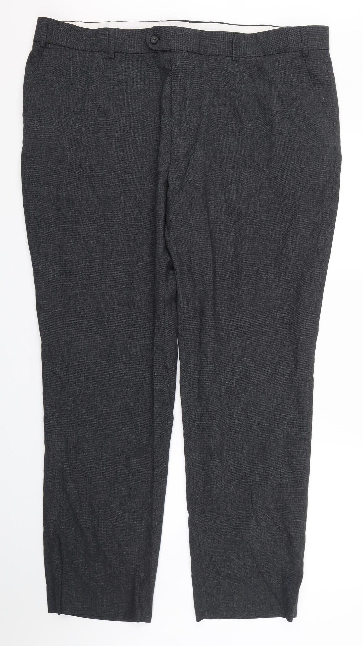 Centaur Mens Black   Trousers  Size 44 L29 in