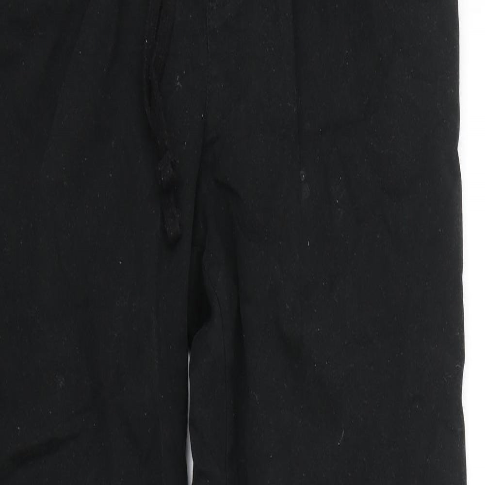 George Mens Black   Trousers  Size M L29 in