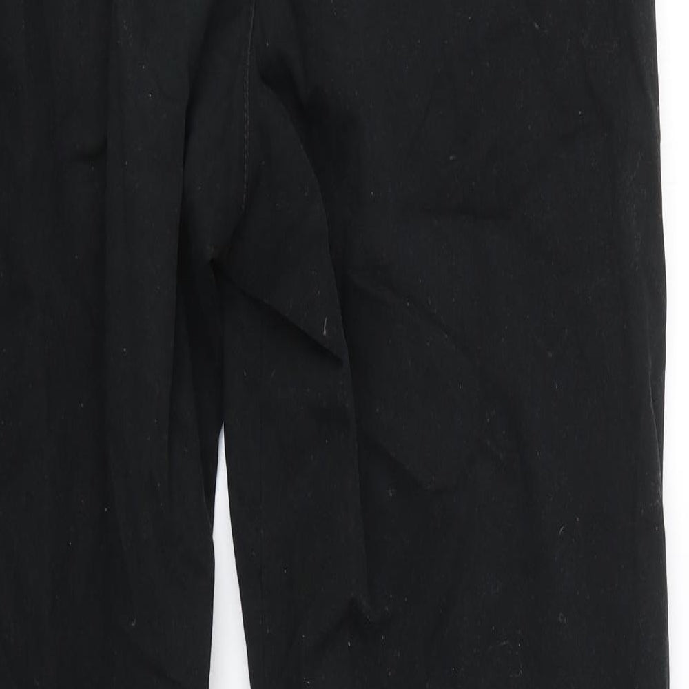 George Mens Black   Trousers  Size M L29 in